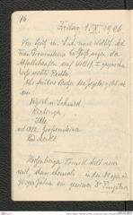 Seite 18, Tagebuch "Willendorf (ab 1926) | Joching | Neol. Grab b. Emmersdorf (NHMW-PRAE-BBB-36)